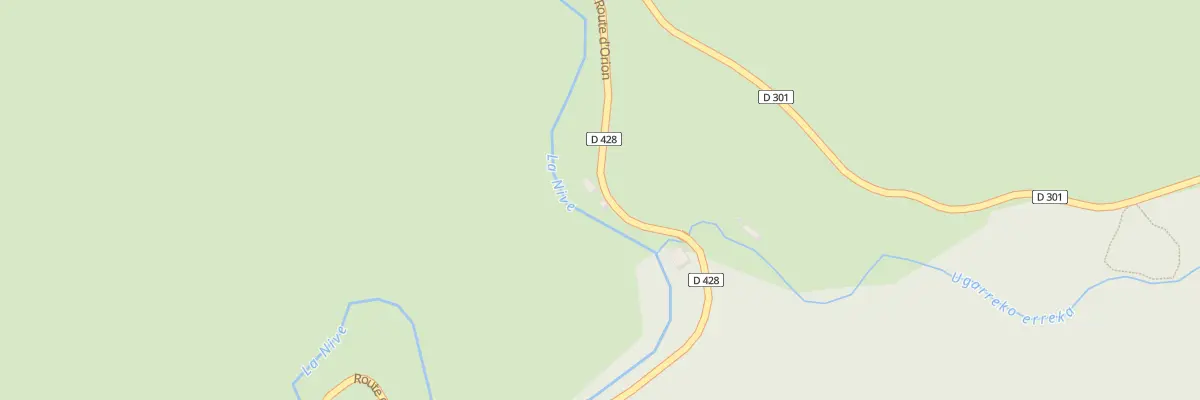 Plan du 5057 Ugar Larrondo à Estérençuby