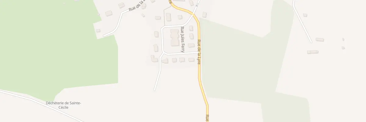 Plan du 18 Rue Jules Ferry à Sainte-Cécile