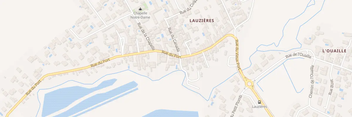 Plan du 29 Rue du Port à Nieul-sur-Mer