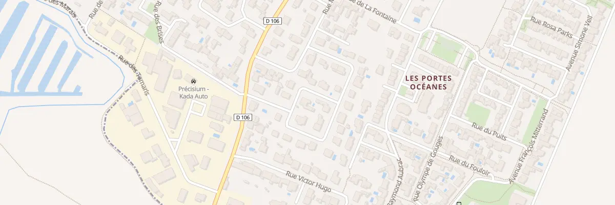 Plan du 1 Rue Racine à L’Houmeau