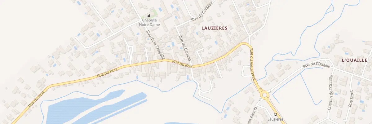 Plan du 34 Rue du Port à Nieul-sur-Mer