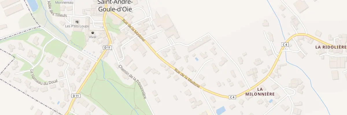 Plan du 27 Rue de la madone à Saint-André-Goule-d’Oie