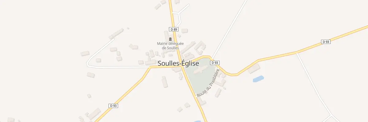 Plan du 5009 Le Village de l’Eglise à Bourgvallées