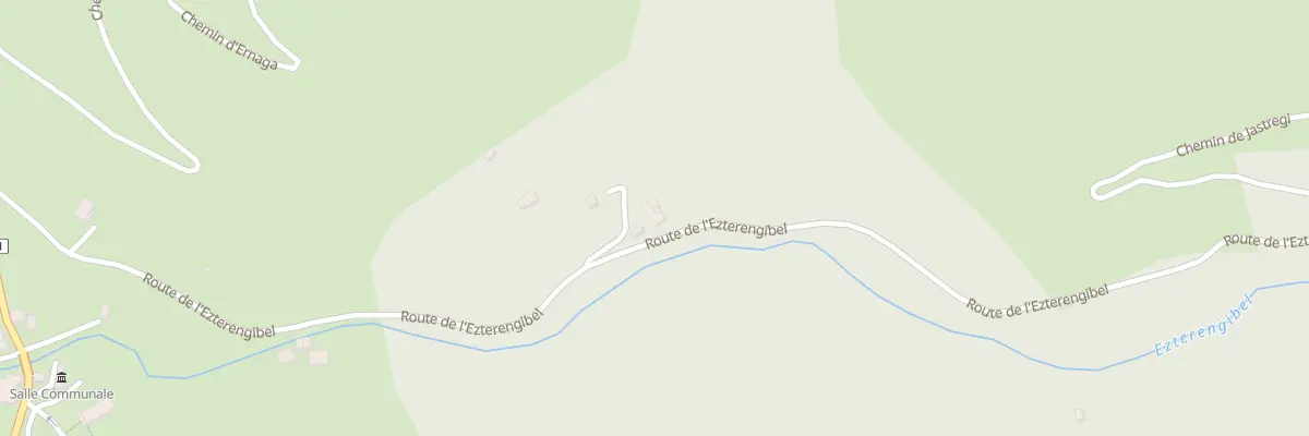 Plan du 5084 Ostalacou à Estérençuby