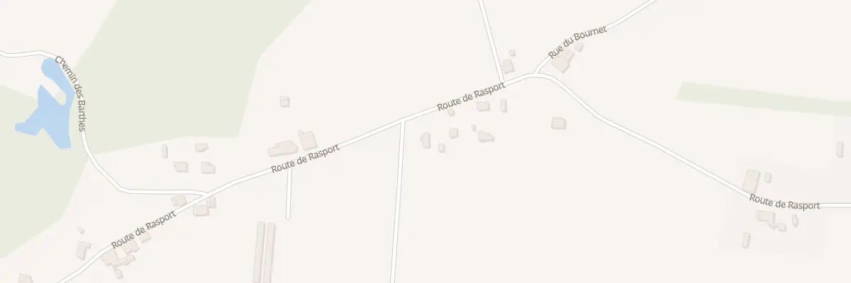 Plan du 985 Rte de Rasport à Saint-Étienne-d’Orthe