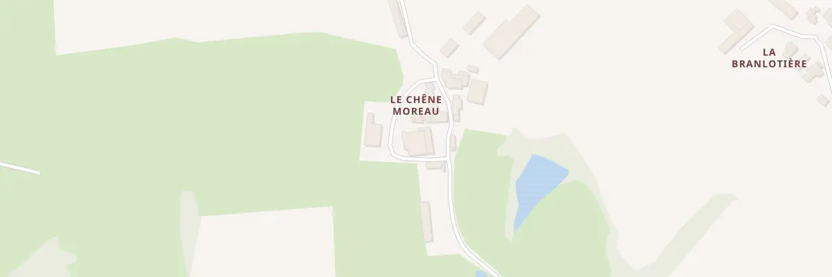 Plan du 5153 Le Chene Moreau à La Remaudière