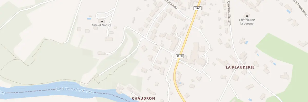 Plan du 5 Imp des Mimosas à Boussay