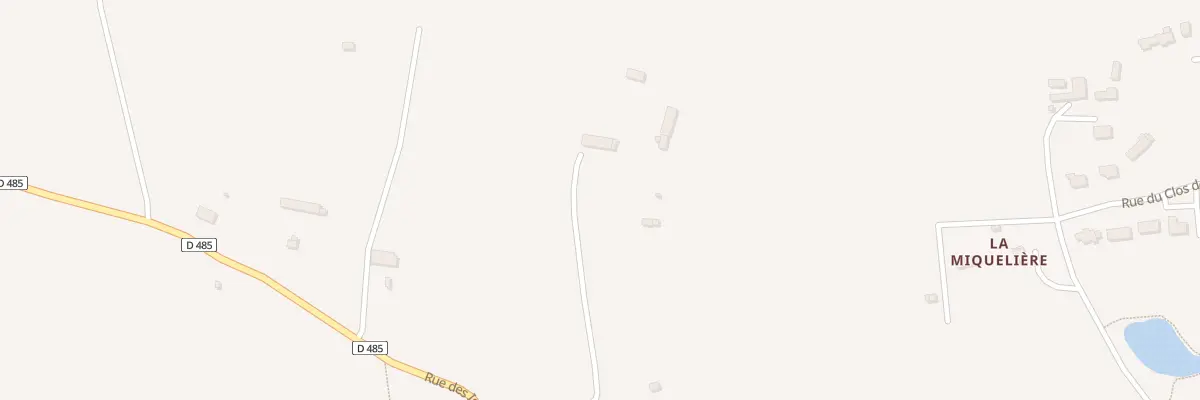 Plan du 250 Rue des Isles à La Colombe