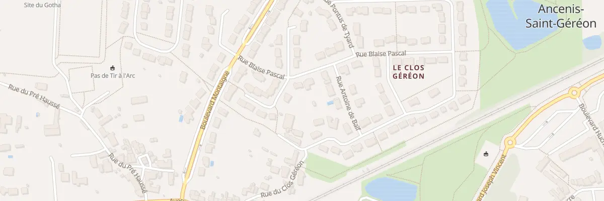 Plan du 86 Rue Blaise Pascal - St Gereon à Ancenis-Saint-Géréon