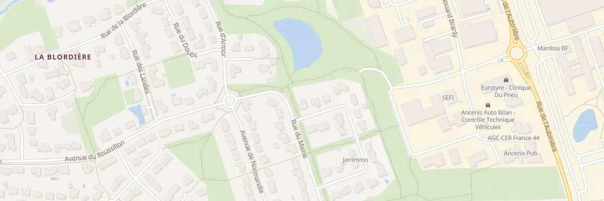 Plan du 260 Rue de Touraine à Ancenis-Saint-Géréon
