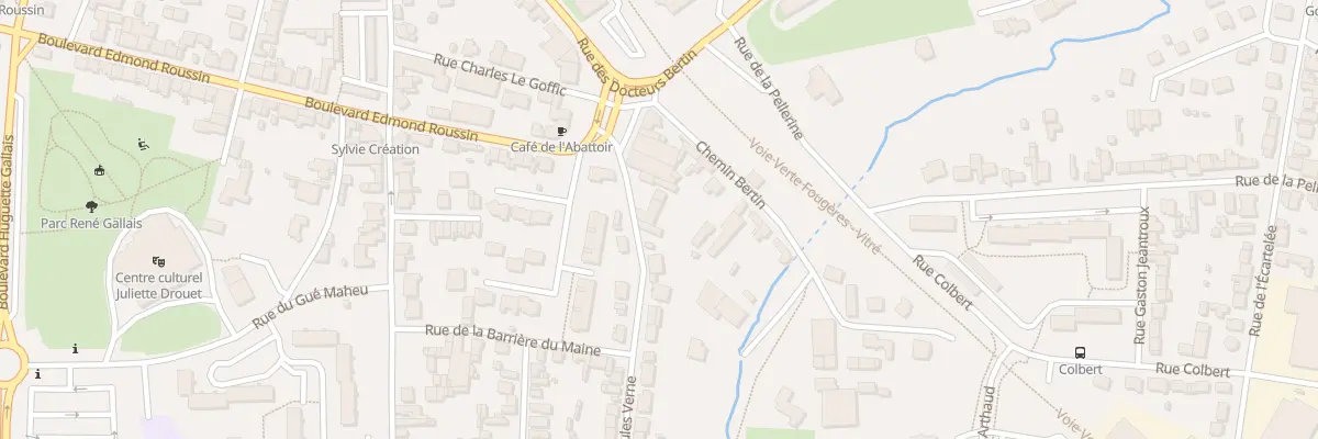 Plan du 1T Rue Jules Verne à Fougères
