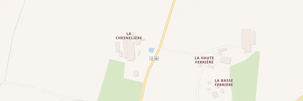 Plan du 851 Rte de Montautour à Vitré