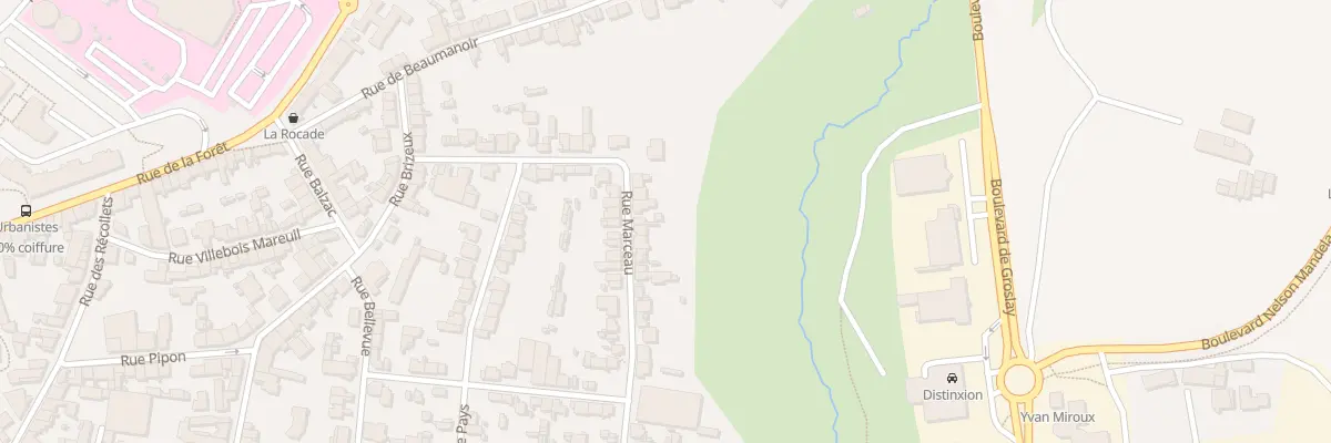Plan du 37 Rue Marceau à Fougères