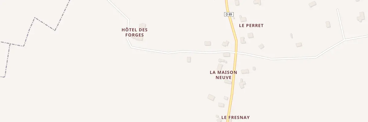 Plan du 44 La Maison Neuve à Amigny