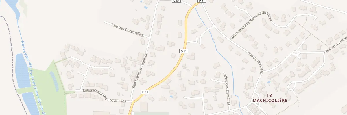 Plan du 45 Rue de la croix charette à Saint-André-Goule-d’Oie