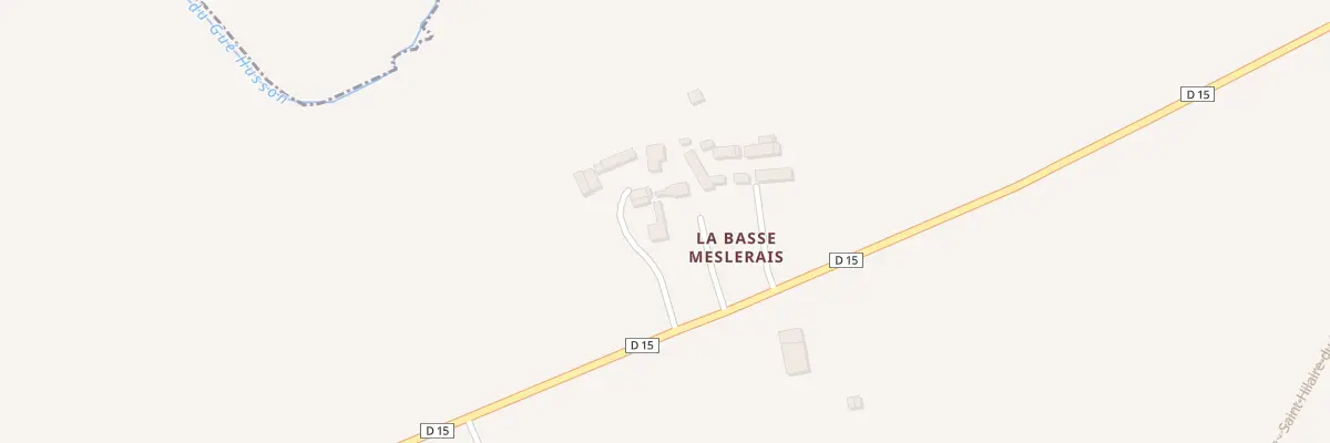Plan du 5046 La Basse Meslerais à Villamée