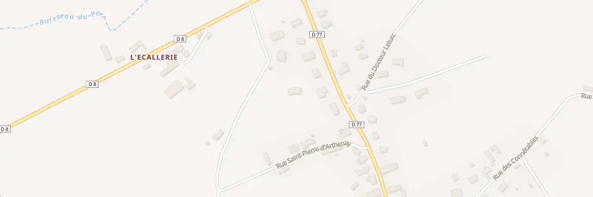 Plan du 339 Rue du Comte d’Osseville à Pont-Hébert