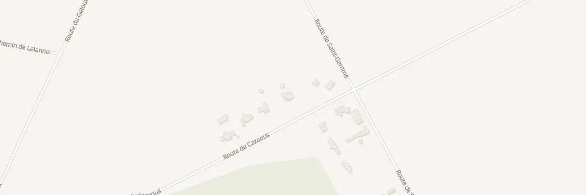 Plan du 42 Rte de Cazaous à Pey