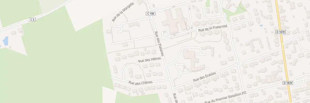 Plan du 2 Rue des Ormes à Oudon