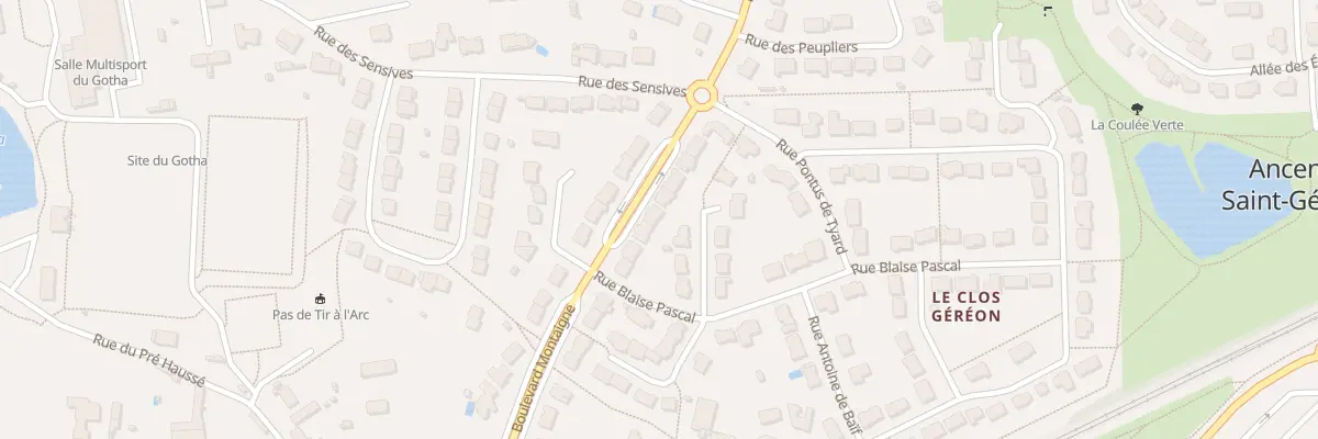 Plan du 301 Bd Montaigne à Ancenis-Saint-Géréon