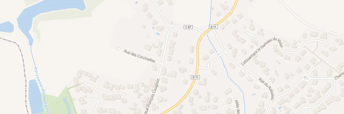 Plan du 8 Rue françois cougnon à Saint-André-Goule-d’Oie