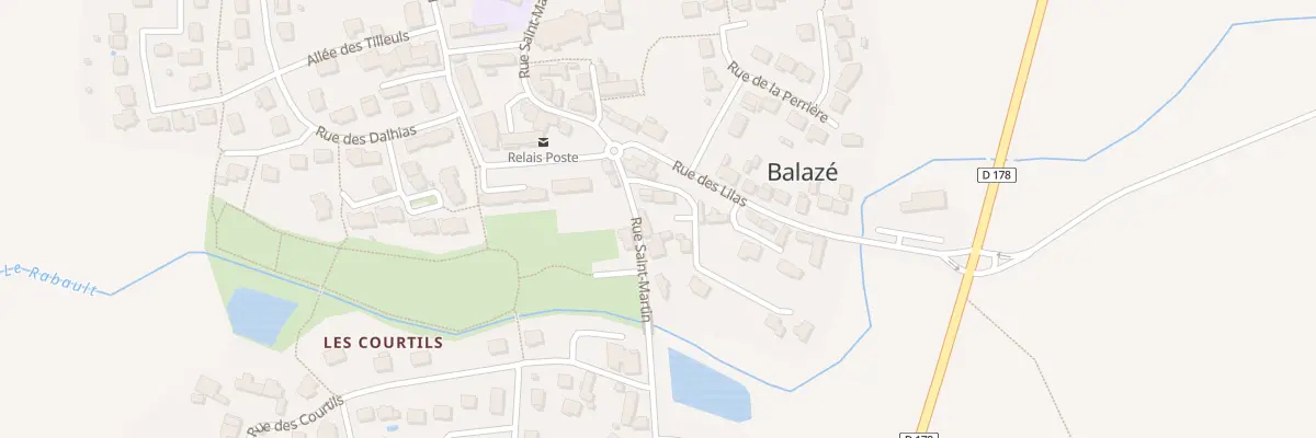 Plan du 4 Rue Richard à Balazé