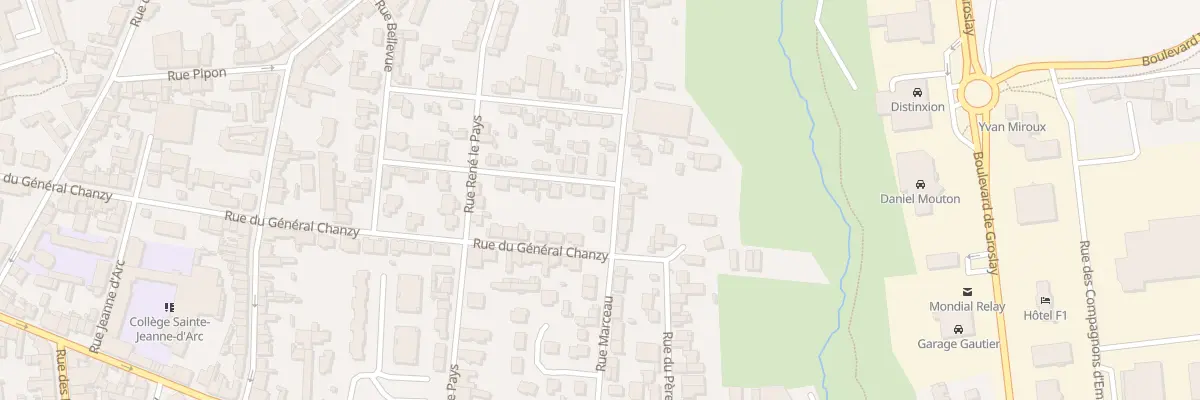 Plan du 58 Rue Marceau à Fougères