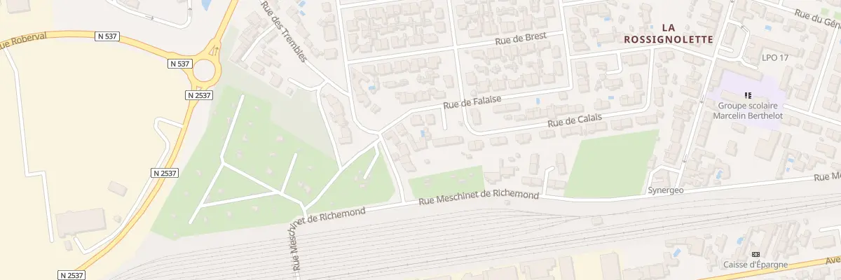 Plan du 29B Rue de Falaise à La Rochelle