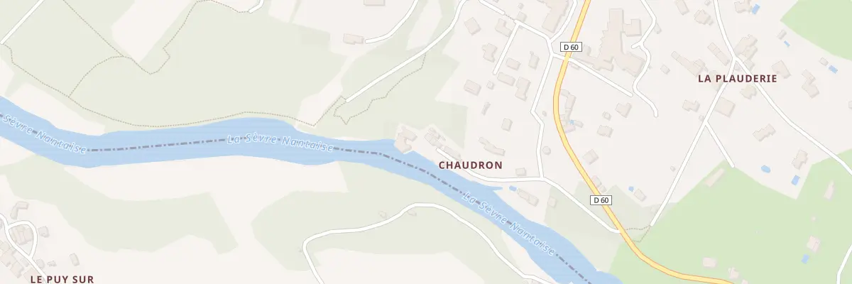 Plan du 9 Chaudron à Boussay