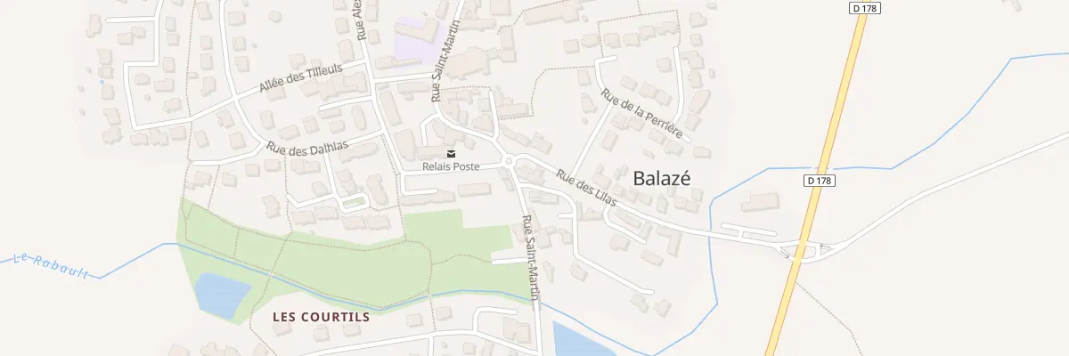 Plan du 3 Rue Richard à Balazé