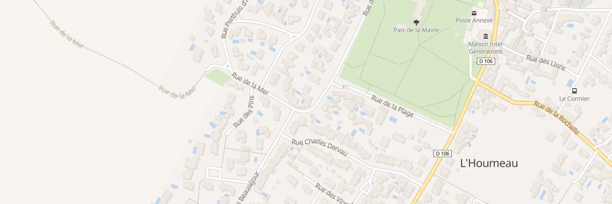 Plan du 40A Rue de Beausejour à L’Houmeau