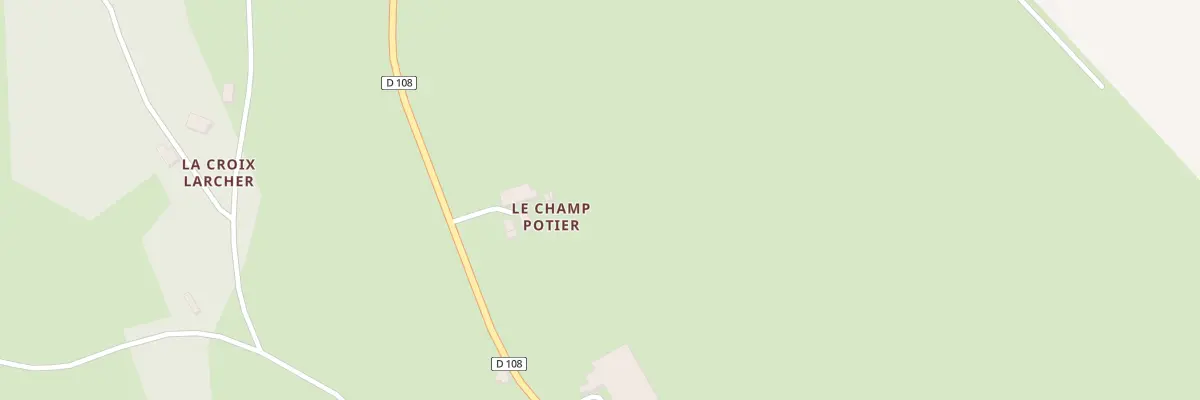 Plan du 5101 Le Champ Potier à Mellé
