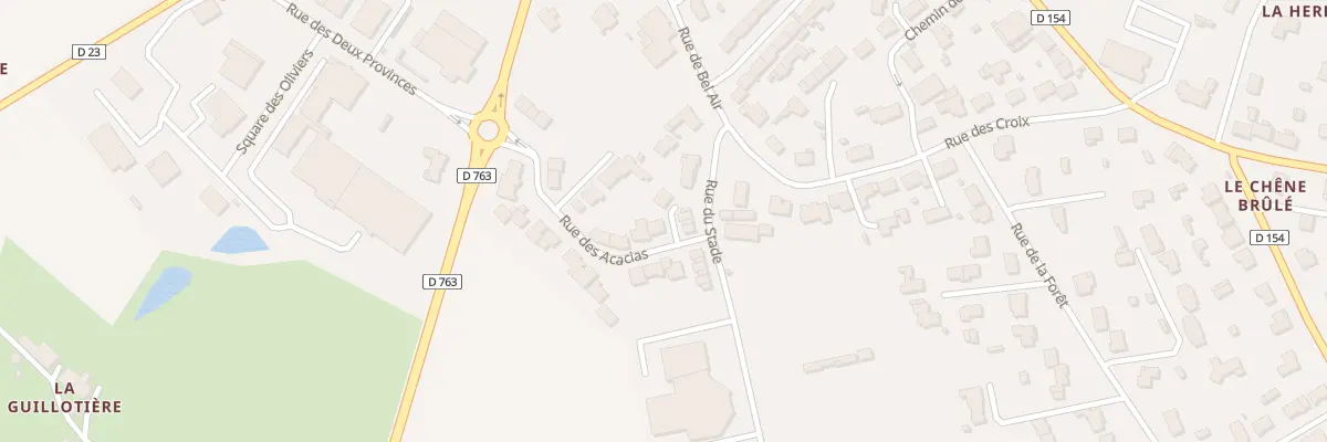 Plan du 7034 Rue des Acacias (St Laur Autel à Orée d’Anjou