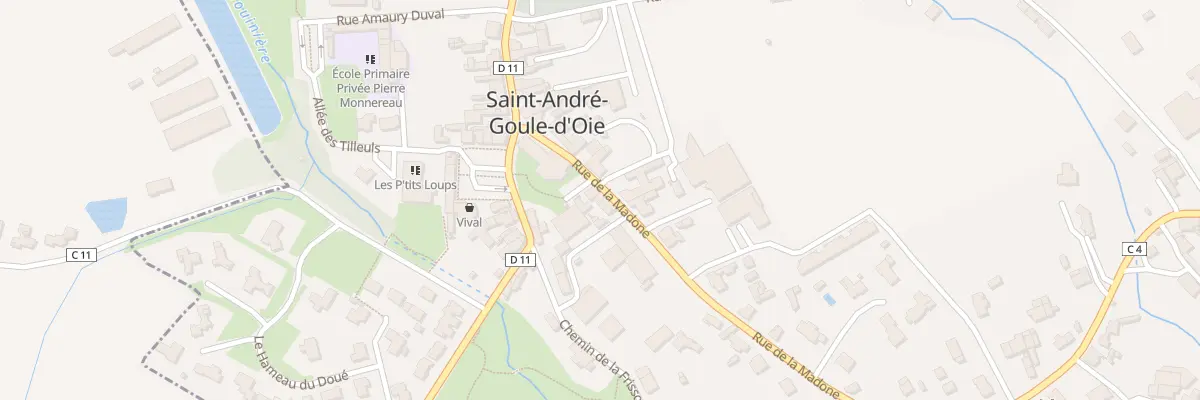Plan du 2 Rue de la madone à Saint-André-Goule-d’Oie