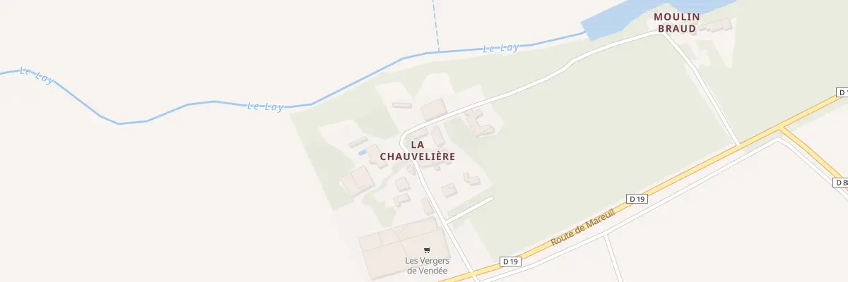 Plan du 5 Rue du lay à Bessay