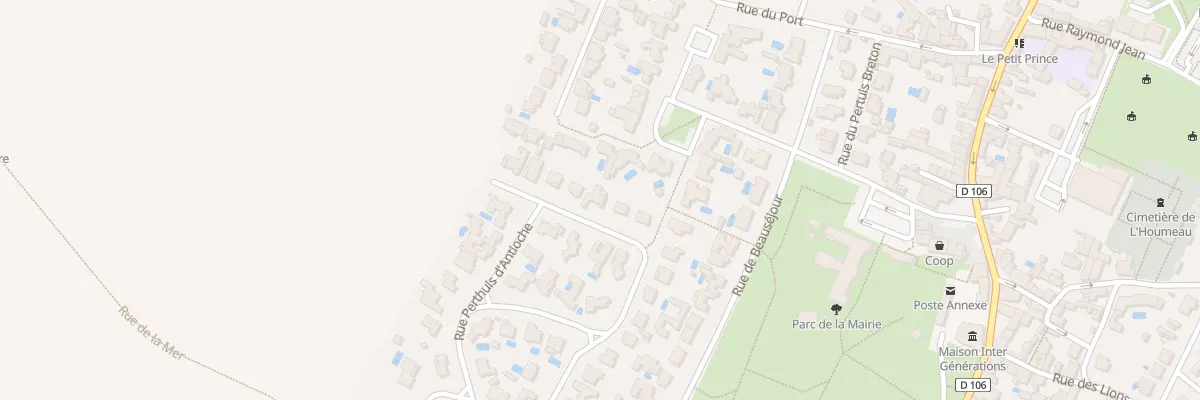 Plan du 24 Rue du Pertuis d’Antioche à L’Houmeau