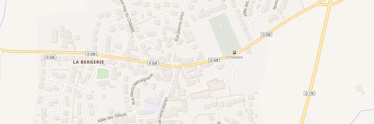 Plan du 5 Rue Abbé Brohan à Balazé
