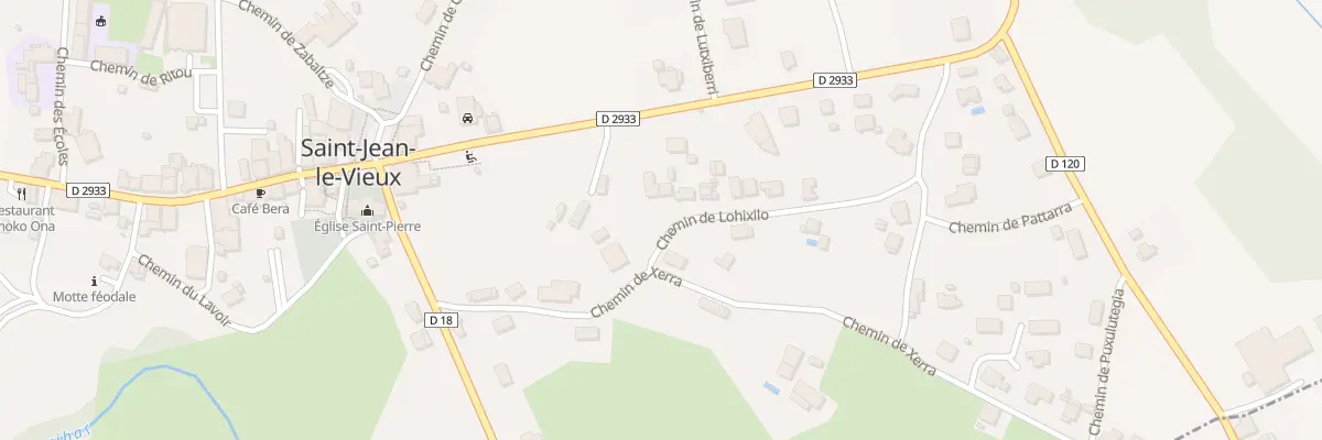 Plan du 5017 Village à Saint-Jean-le-Vieux