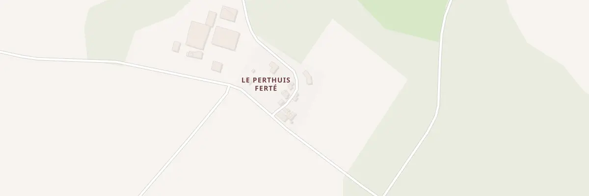 Plan du 6 Le Perthuis Ferte aux Pineaux
