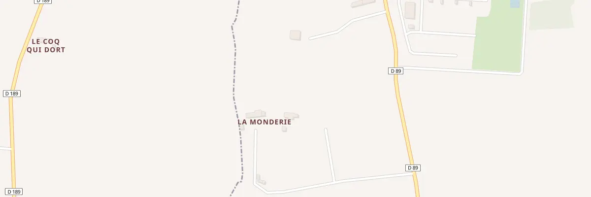 Plan du 59 La Monderie à Amigny