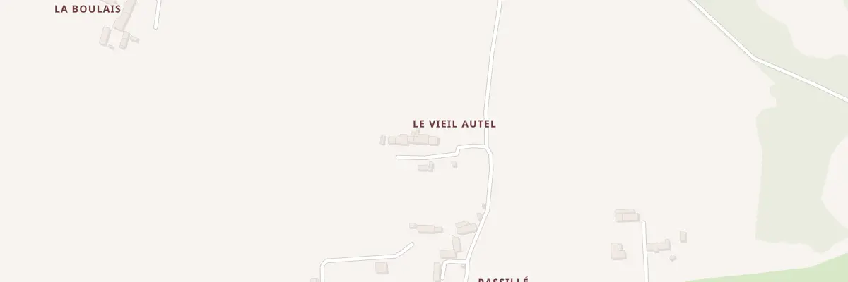 Plan du 416 Vieil Autel à Parigné