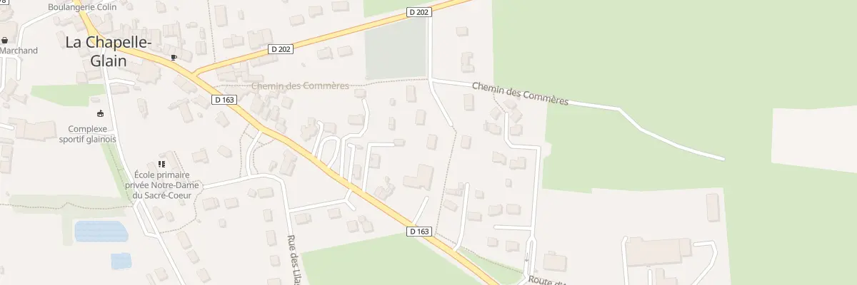 Plan du 5 Imp des Commeres à La Chapelle-Glain