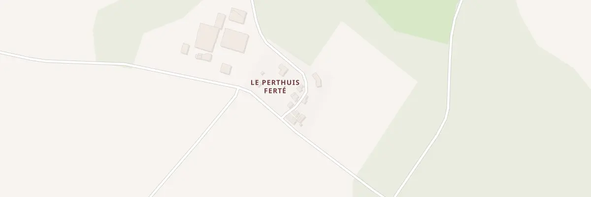 Plan du 5 Le Perthuis Ferte aux Pineaux