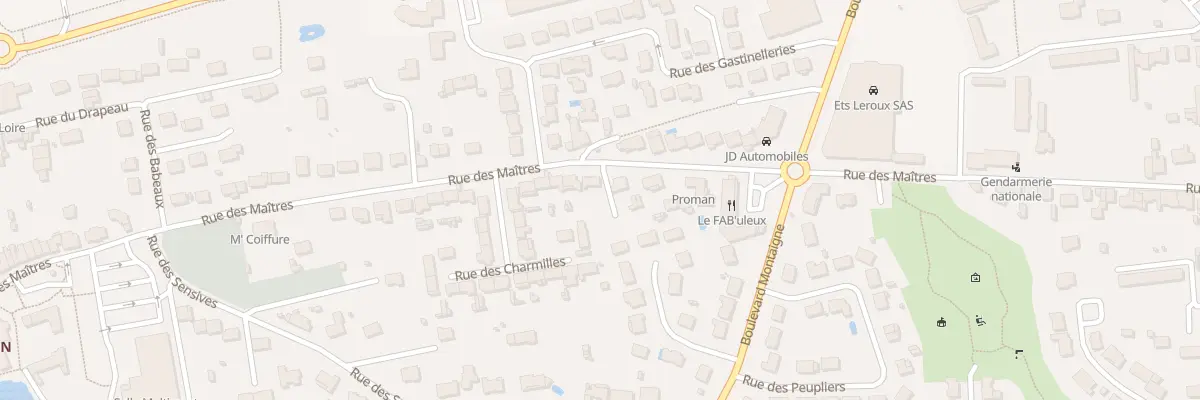 Plan du 530 Rue des Maitres à Ancenis-Saint-Géréon
