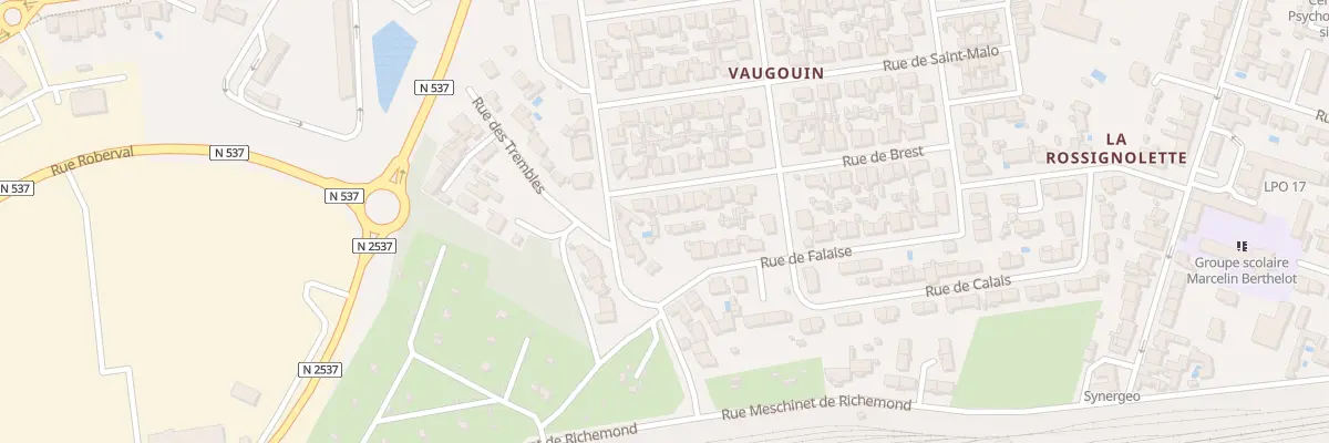 Plan du 29 Rue de Brest à La Rochelle
