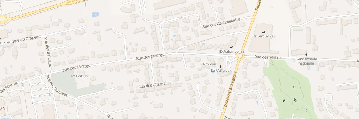 Plan du 530 Rue des Maitres à Ancenis-Saint-Géréon