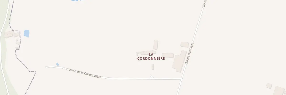 Plan du 100 Che de la Cordonnière à Brains-sur-les-Marches