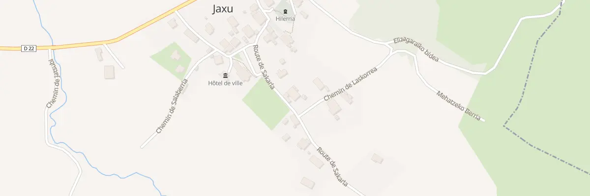 Plan du 141 Rte de Sakarla à Jaxu