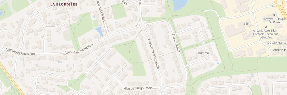 Plan du 261 Av de Normandie à Ancenis-Saint-Géréon