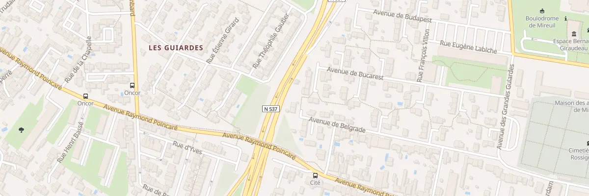Plan du 38 Av de Belgrade à La Rochelle